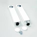 Extension feet for electrical wall lift 1040079, for non load bearing walls *WHITE*
