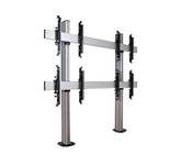 B-Tech BT8372-2x2/BS Universal Bolt Down Video Wall Mounting System with Micro-Adjustment for 46-60"